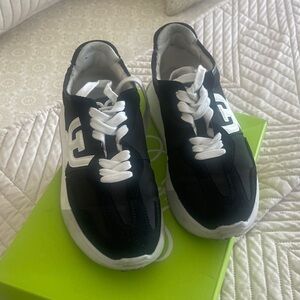 Sam Edelman Black and White Sneakers